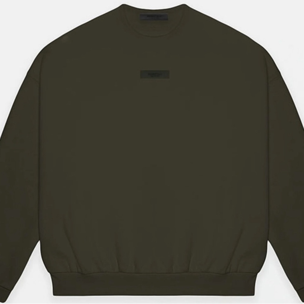 Fear of God Essentials Ink Crew Neck Sweatshirt Adult Men’s XXS